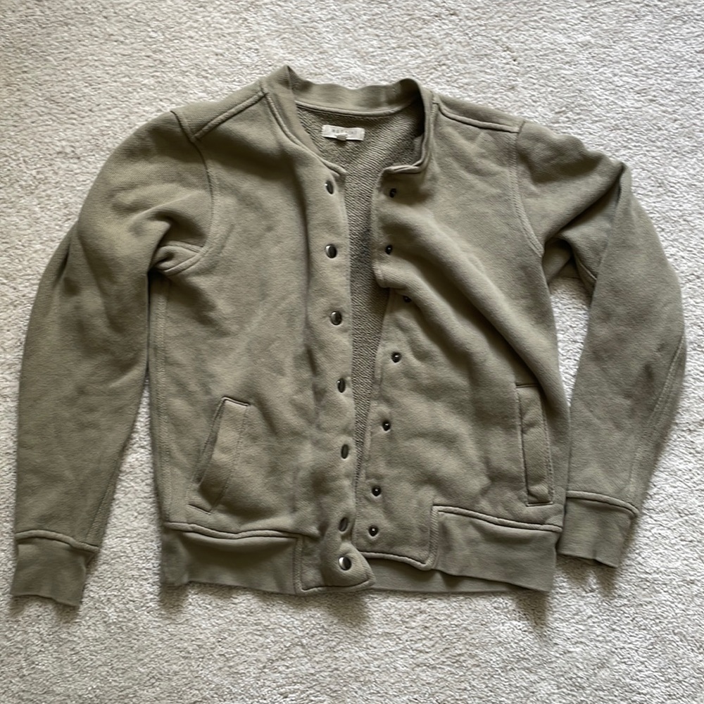 Madewell Mile(s) Bomber Sweatshirt